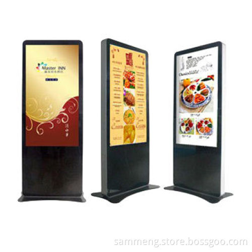 72-inch Floor Stand Digital Signage Player, Google's Android A10 1.2-1.5GB Dual core